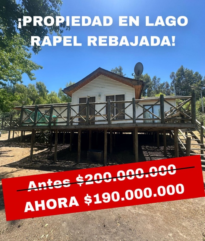 Venta propiedad en Lago Rapel